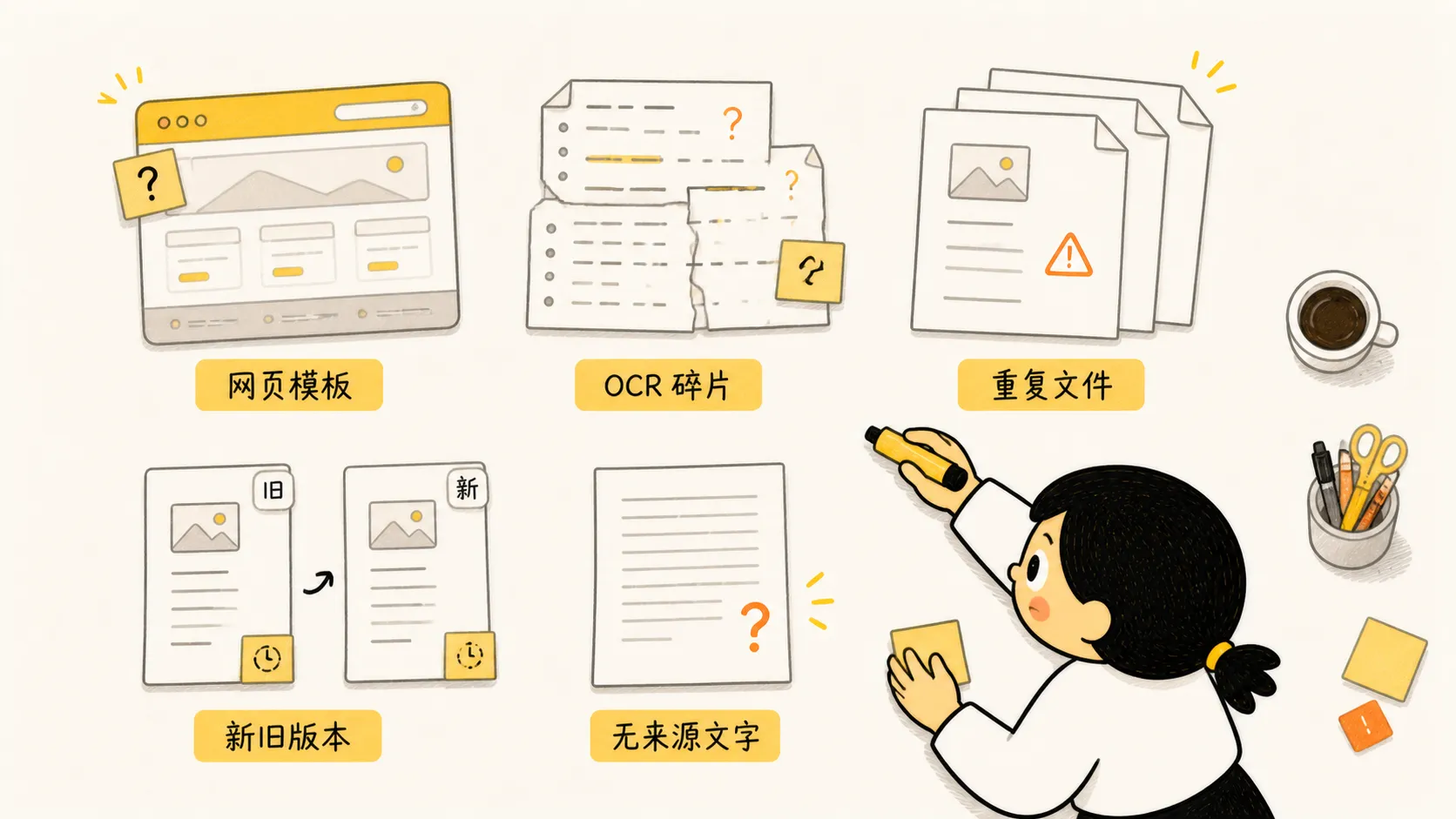 知识库里常见的五类噪音